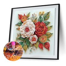 Load image into Gallery viewer, Diamond Painting - Partial Special Shaped - Flower Cluster (30*30CM)
