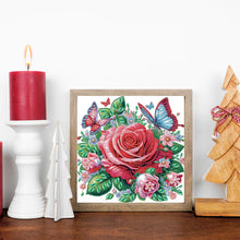 Load image into Gallery viewer, Diamond Painting - Partial Special Shaped - Flower Cluster (30*30CM)
