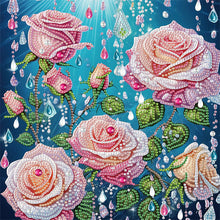 Load image into Gallery viewer, Diamond Painting - Partial Special Shaped - Flower Cluster (30*30CM)
