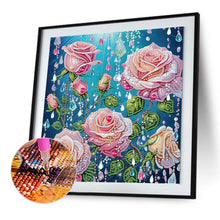 Load image into Gallery viewer, Diamond Painting - Partial Special Shaped - Flower Cluster (30*30CM)
