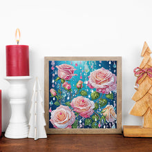 Load image into Gallery viewer, Diamond Painting - Partial Special Shaped - Flower Cluster (30*30CM)
