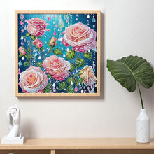 Load image into Gallery viewer, Diamond Painting - Partial Special Shaped - Flower Cluster (30*30CM)
