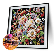 Load image into Gallery viewer, Diamond Painting - Partial Special Shaped - Flower Cluster (30*30CM)
