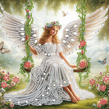 Load image into Gallery viewer, Diamond Painting - Partial Special Shaped - Angel (30*30CM)
