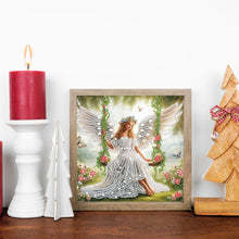 Load image into Gallery viewer, Diamond Painting - Partial Special Shaped - Angel (30*30CM)
