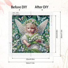 Load image into Gallery viewer, Diamond Painting - Partial Special Shaped - Angel (30*30CM)
