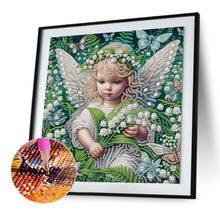 Load image into Gallery viewer, Diamond Painting - Partial Special Shaped - Angel (30*30CM)
