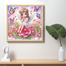 Load image into Gallery viewer, Diamond Painting - Partial Special Shaped - Angel (30*30CM)
