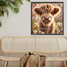 Load image into Gallery viewer, Diamond Painting - Full Square - Cute Animal April (40*40CM)
