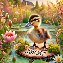 Load image into Gallery viewer, Diamond Painting - Full Square - Cute Animal August (40*40CM)
