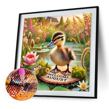 Load image into Gallery viewer, Diamond Painting - Full Square - Cute Animal August (40*40CM)
