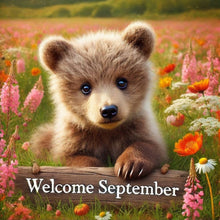 Load image into Gallery viewer, Diamond Painting - Full Square - Cute Animal September (40*40CM)
