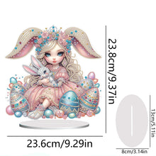 Load image into Gallery viewer, Egg Bunny Princess Diamond Painting Desktop Decoration Rhinestones Ornament
