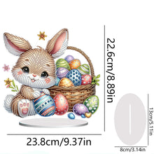 Load image into Gallery viewer, Easter Egg Flower Table Top Diamond Painting Ornament Kits for Home Office Decor
