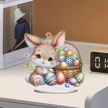 Load image into Gallery viewer, Easter Egg Flower Table Top Diamond Painting Ornament Kits for Home Office Decor
