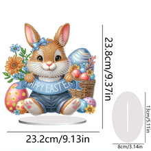 Load image into Gallery viewer, Easter Egg Bunny Diamond Painting Desktop Decoration Rhinestones Ornament
