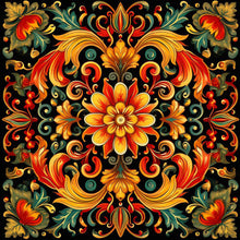 Load image into Gallery viewer, Diamond Painting - Full Square - Bright Mandala Flower (40*40CM)
