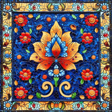 Load image into Gallery viewer, Diamond Painting - Full Square - Bright Mandala Flower (40*40CM)
