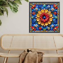 Load image into Gallery viewer, Diamond Painting - Full Square - Bright Mandala Flower (40*40CM)
