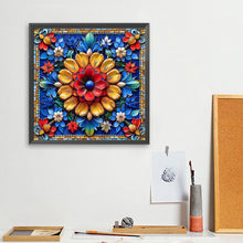 Load image into Gallery viewer, Diamond Painting - Full Square - Bright Mandala Flower (40*40CM)
