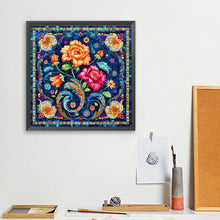 Load image into Gallery viewer, Diamond Painting - Full Square - Bright Mandala Flower (40*40CM)
