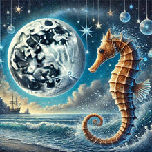 Load image into Gallery viewer, Diamond Painting - Full Square - Ocean Under The Moonlight (30*30CM)
