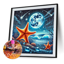 Load image into Gallery viewer, Diamond Painting - Full Square - Ocean Under The Moonlight (30*30CM)
