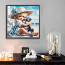 Load image into Gallery viewer, Diamond Painting - Full Square - Cute Girl (30*30CM)
