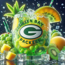 Load image into Gallery viewer, Diamond Painting - Full Round - Green Bay Packers Drink (40*40CM)

