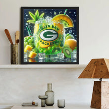 Load image into Gallery viewer, Diamond Painting - Full Round - Green Bay Packers Drink (40*40CM)

