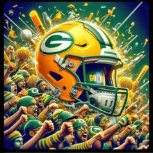 Load image into Gallery viewer, Diamond Painting - Full Round - Green Bay Packers (40*40CM)
