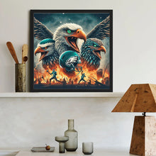 Load image into Gallery viewer, Diamond Painting - Full Round - Philadelphia Eagles (40*40CM)
