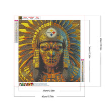 Load image into Gallery viewer, Diamond Painting - Full Round - Pittsburgh Steelers (40*40CM)
