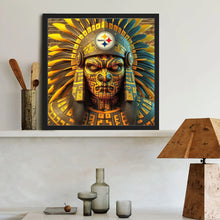 Load image into Gallery viewer, Diamond Painting - Full Round - Pittsburgh Steelers (40*40CM)
