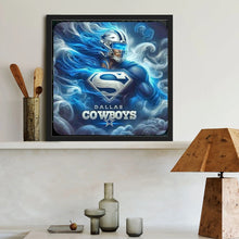 Load image into Gallery viewer, Diamond Painting - Full Round - Dallas Cowboys (40*40CM)
