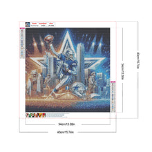 Load image into Gallery viewer, Diamond Painting - Full Round - Dallas Cowboys (40*40CM)
