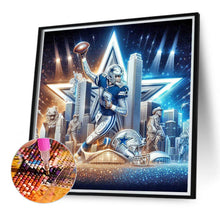 Load image into Gallery viewer, Diamond Painting - Full Round - Dallas Cowboys (40*40CM)
