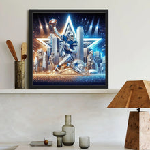 Load image into Gallery viewer, Diamond Painting - Full Round - Dallas Cowboys (40*40CM)

