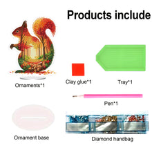 Load image into Gallery viewer, Acrylic Special Shape Elephant Rhinestones Desktop Ornaments Bedroom Table Decor
