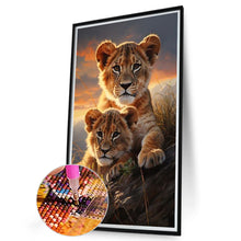 Load image into Gallery viewer, Diamond Painting - Full Round - Lion (40*65CM)
