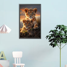 Load image into Gallery viewer, Diamond Painting - Full Round - Lion (40*65CM)
