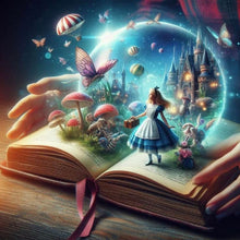 Load image into Gallery viewer, Diamond Painting - Full Round - Alice In Wonderland (50*50CM)
