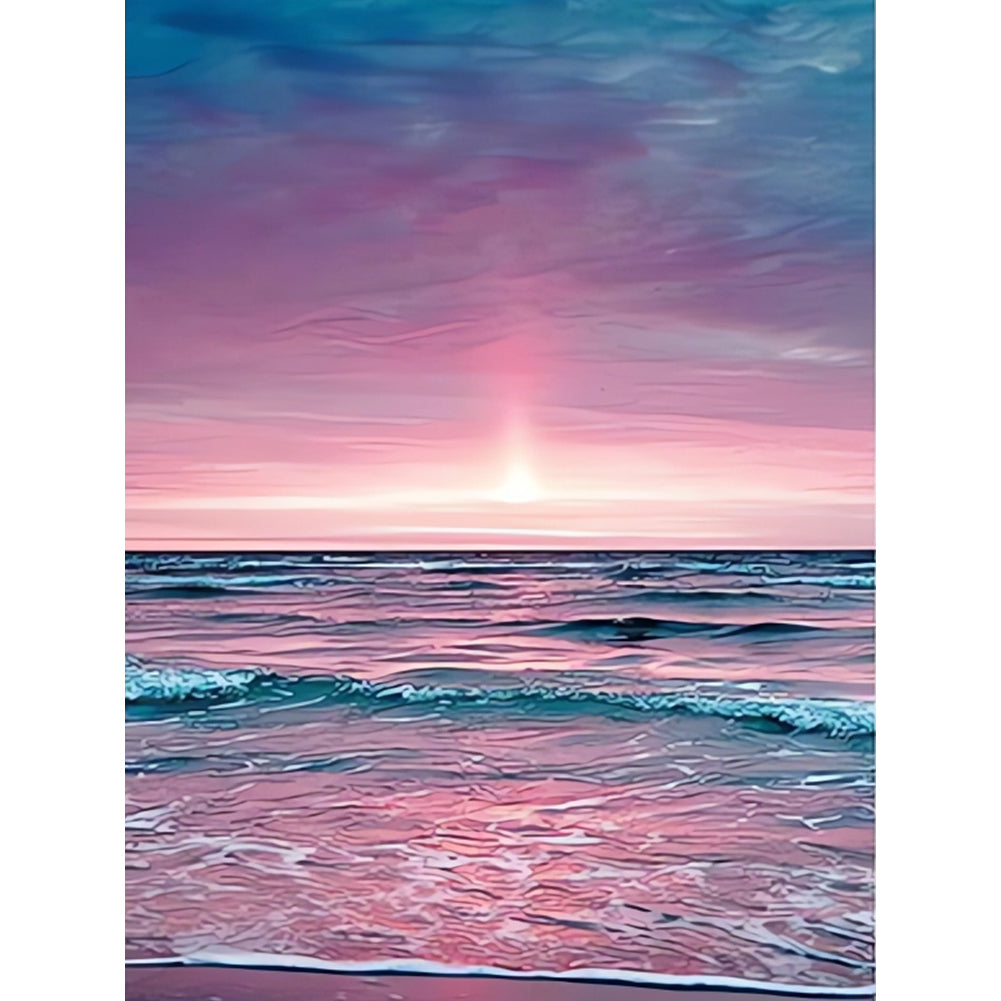 Diamond Painting - Full Round - Seaside Scenery (30*40CM)