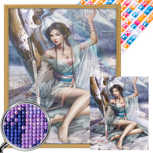 Load image into Gallery viewer, AB Diamond Painting - Full Square - Snow Woman (40*40CM)
