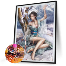 Load image into Gallery viewer, AB Diamond Painting - Full Square - Snow Woman (40*40CM)
