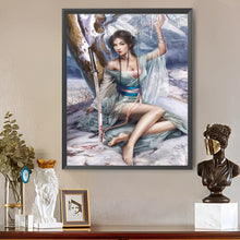 Load image into Gallery viewer, AB Diamond Painting - Full Square - Snow Woman (40*40CM)
