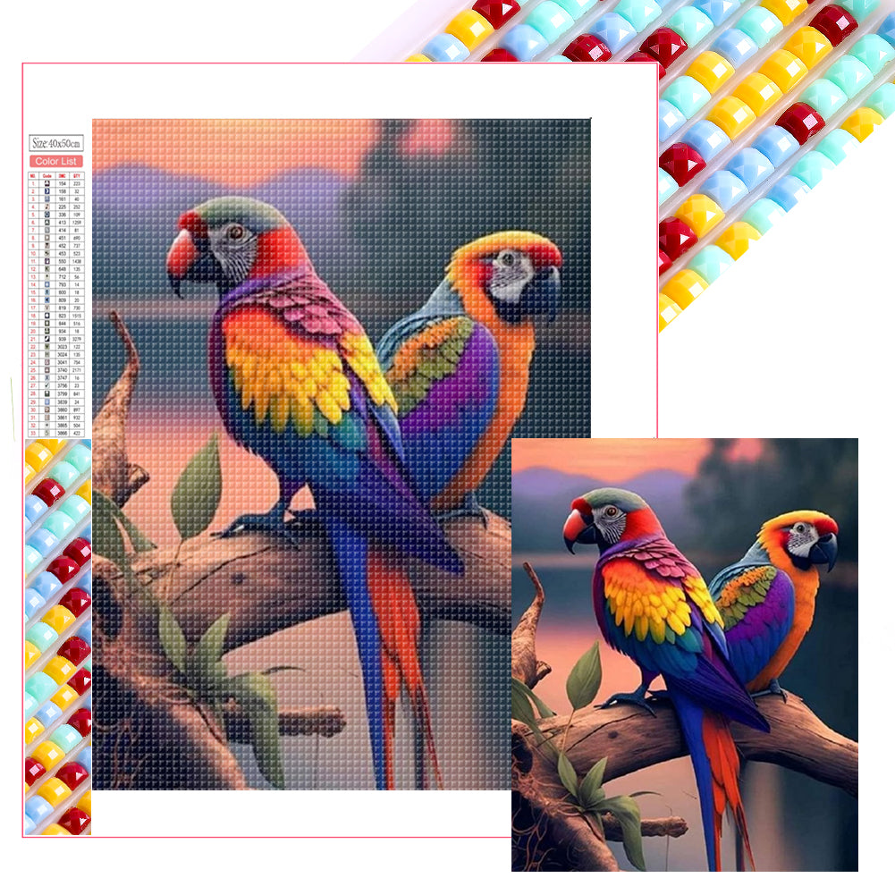 Diamond Painting - Full Square - Bird (40*50CM)
