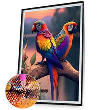 Load image into Gallery viewer, Diamond Painting - Full Square - Couple Bird (50*70CM)
