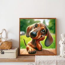 Load image into Gallery viewer, Diamond Painting - Full Round - Dachshund (40*40CM)
