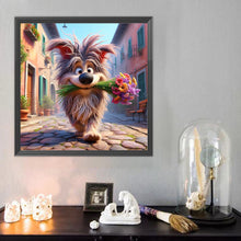 Load image into Gallery viewer, Diamond Painting - Full Round - Dog (40*40CM)
